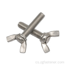 Křídlový šroub s nerezovou ocelí DIN316 Butterfly Screws Thumb Screw